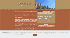 Desktop Screenshot of hoteltirreno.eu