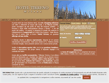 Tablet Screenshot of hoteltirreno.eu
